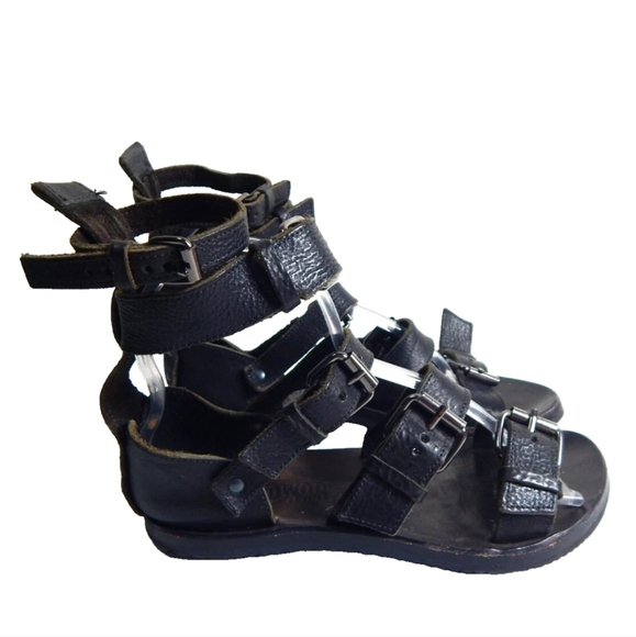 Cydwoq Leather Gladiator Sandal - Picture 1 of 6